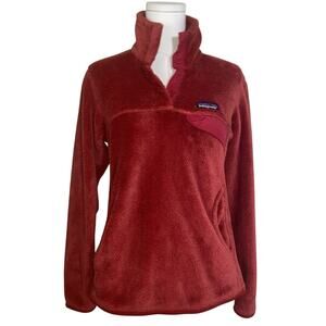 Patagonia 25442FA15 Women S Re-Tool Snap-T Pullover Fleece Jacket Sumac Red